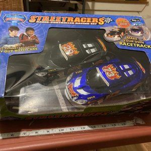 Rare Blue Hat toy C. radio controlled racers